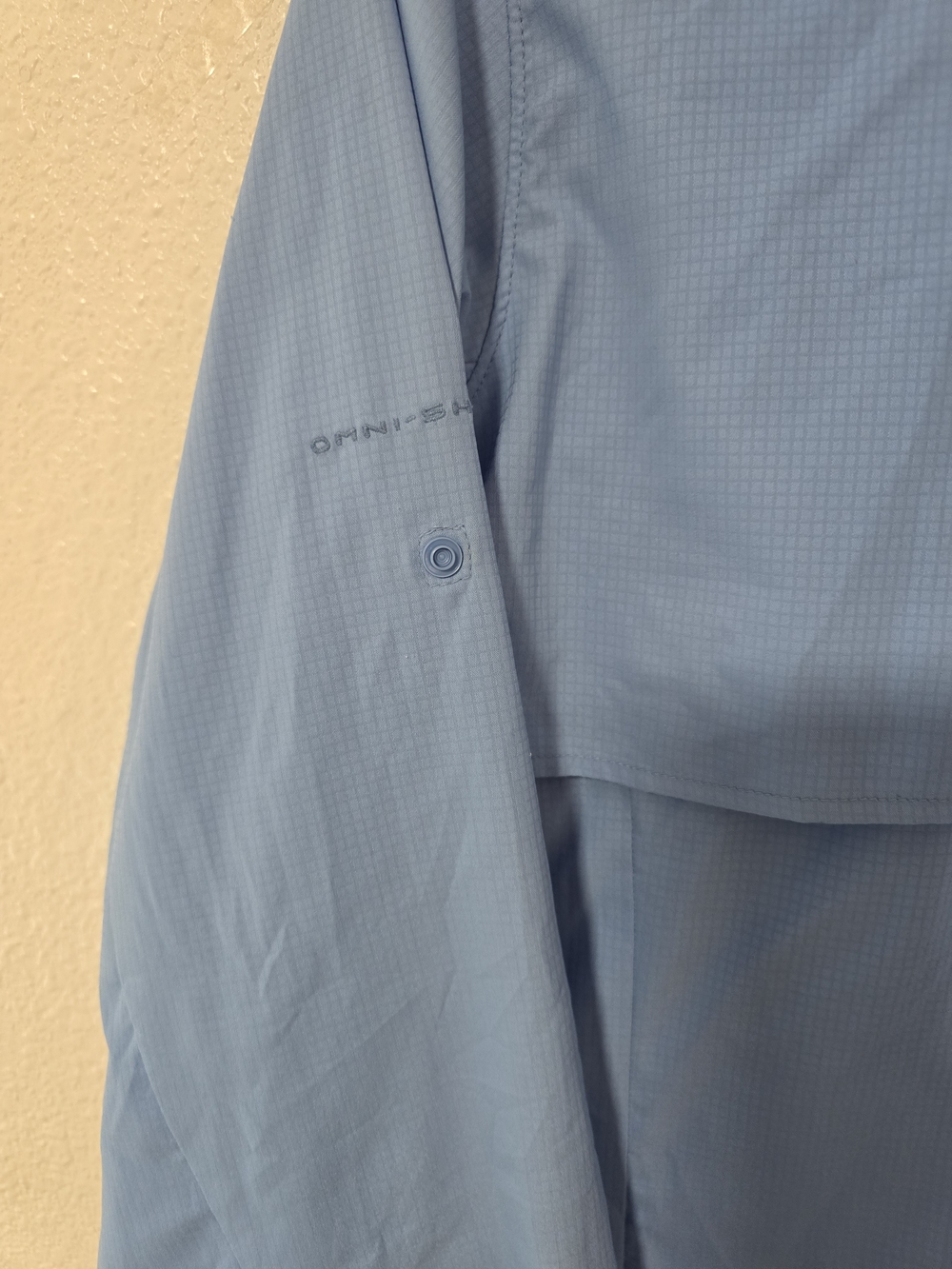 Columbia Light Blue Long Sleeve Fishing Shirt - Picture 9 of 10
